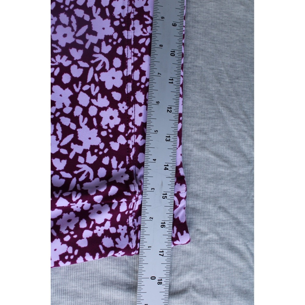 Lot of 2 Tranquility Colorado Clothing Purple Blue Floral Skort Sz Large Active - Picture 9 of 9